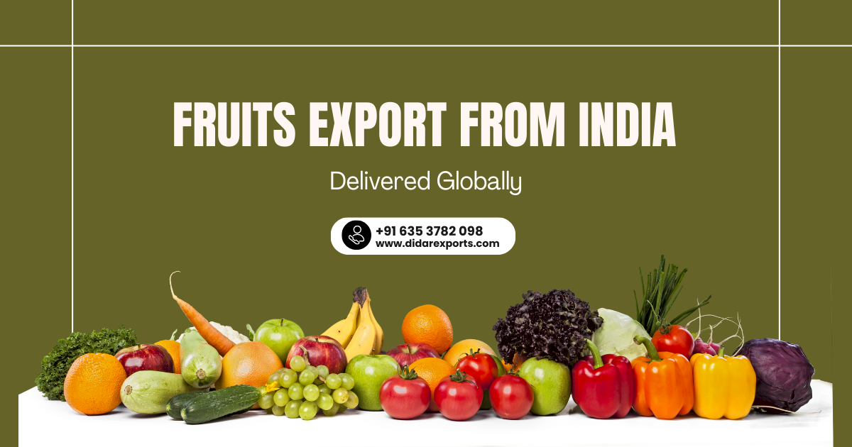Fruits Export from India